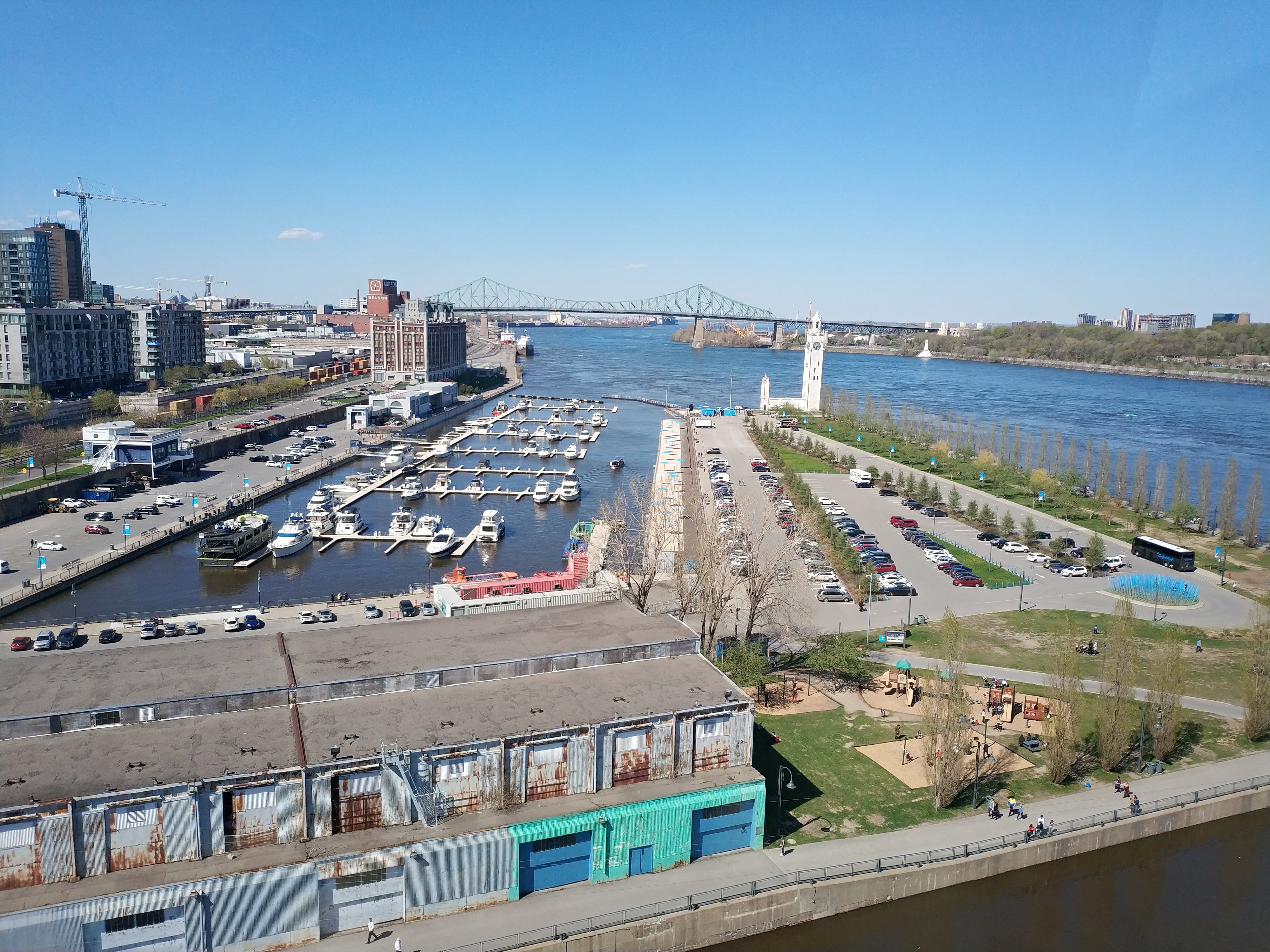 Montreal Old Port waterfront activities